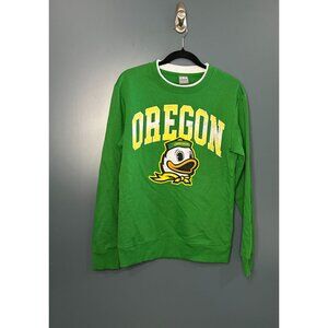 NWOT NCAA Oregon Ducks Men's Crew Fleece Sweatshirt - S